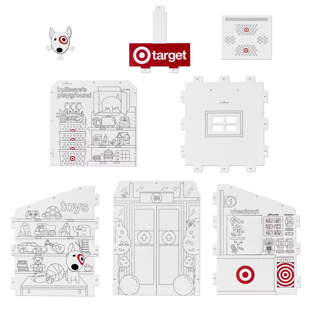 Color-Your-Own Target Store Fort - Image 2
