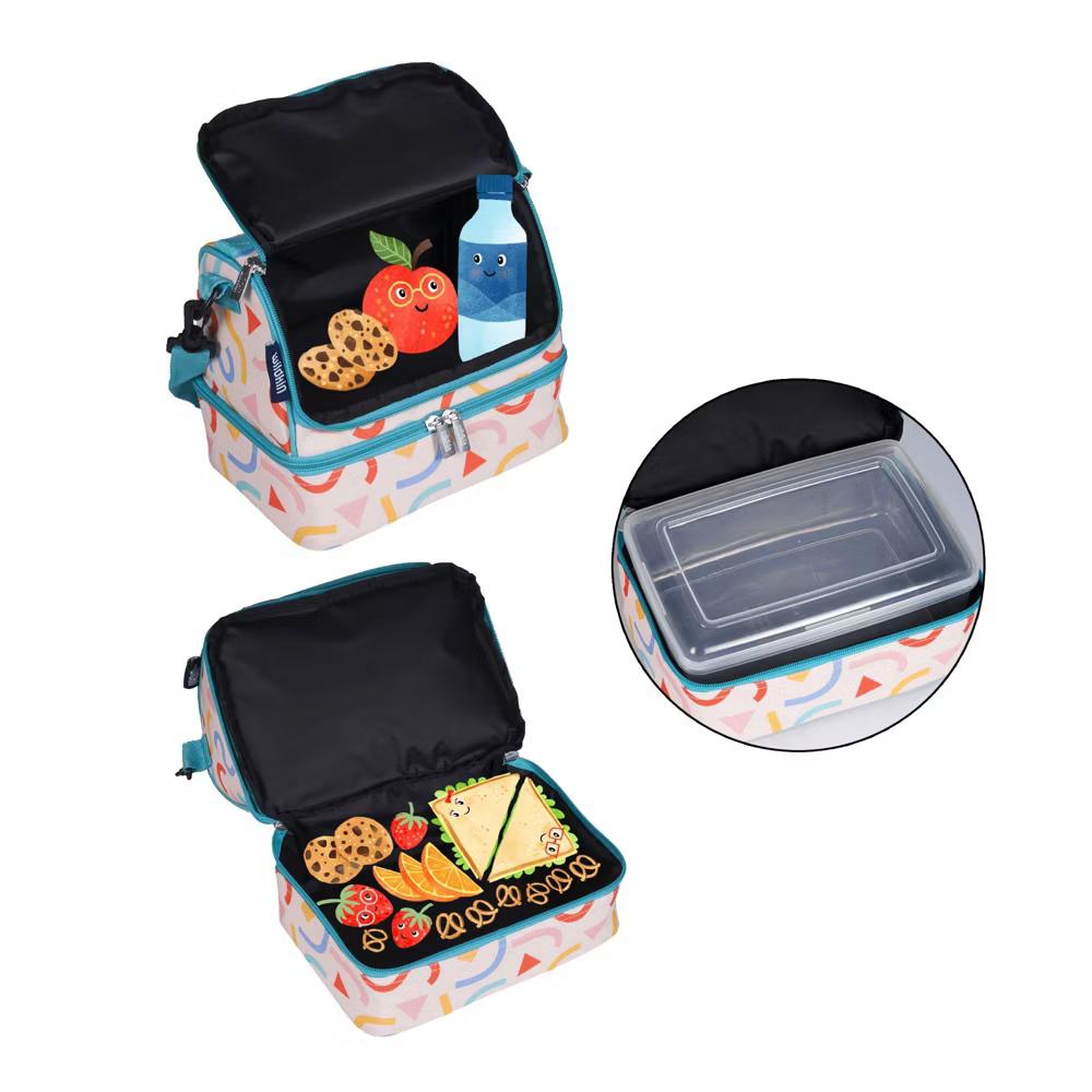Wildkin Two Compartment Insulated Lunch Bag for Kids – School & Travel Ready - Image 32