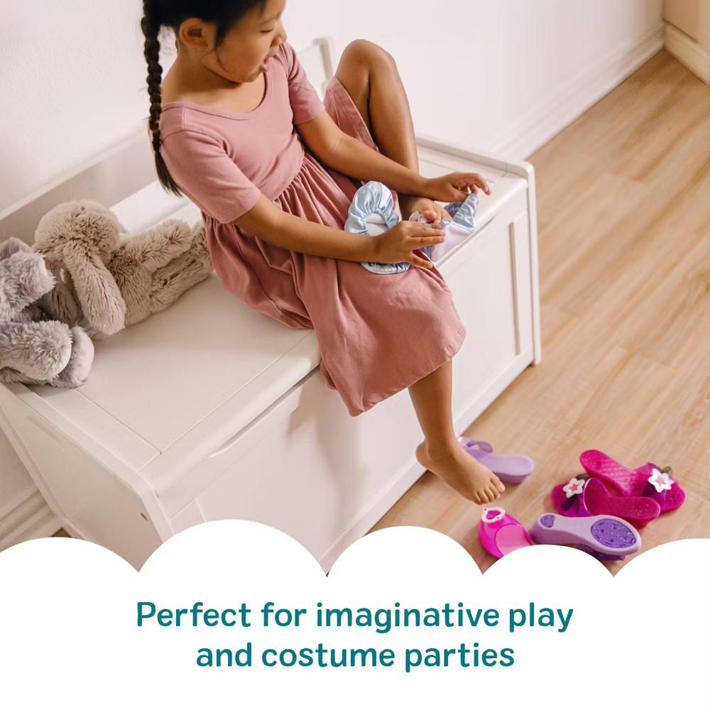 Role Play Collection - Step In Style! Dress-Up Shoes Set (4 Pairs): Christmas Birthday Kids Footwear - Image 7