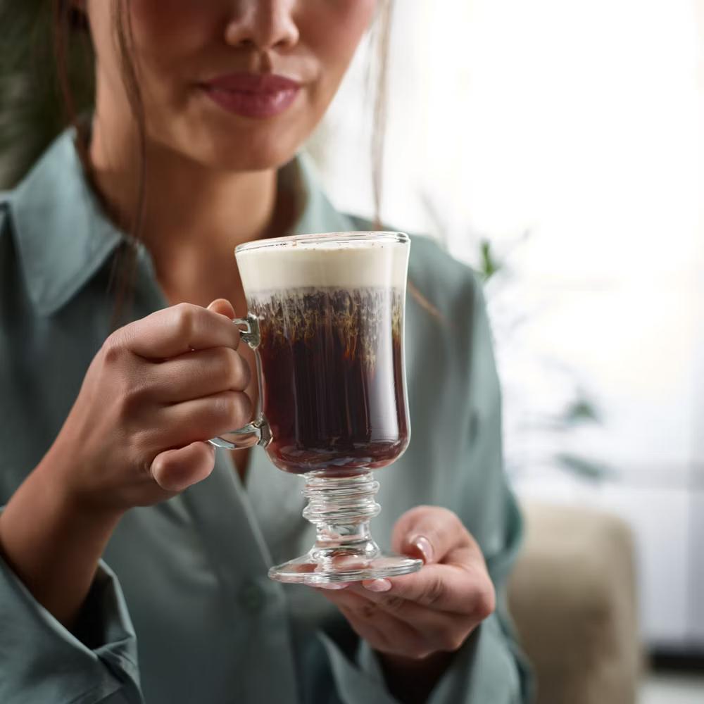 Libbey Irish Coffee Mug Glasses, 8.5 ounce, Set of 4 - Image 3