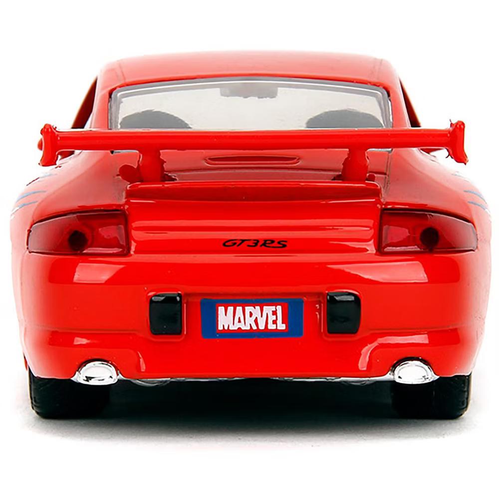Porsche 911 GT3 RS (996) Red with Graphics "'s " 1/32 Diecast Car Model - Image 6