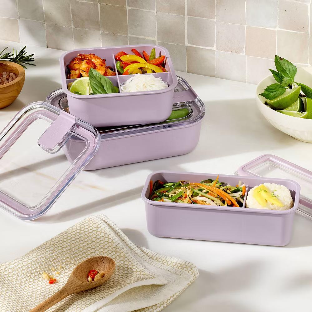 Square Meal Prep Bento Food Storage Container - Image 5