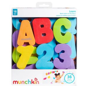 Bath Letters and Numbers - 36ct Bath Toy Set