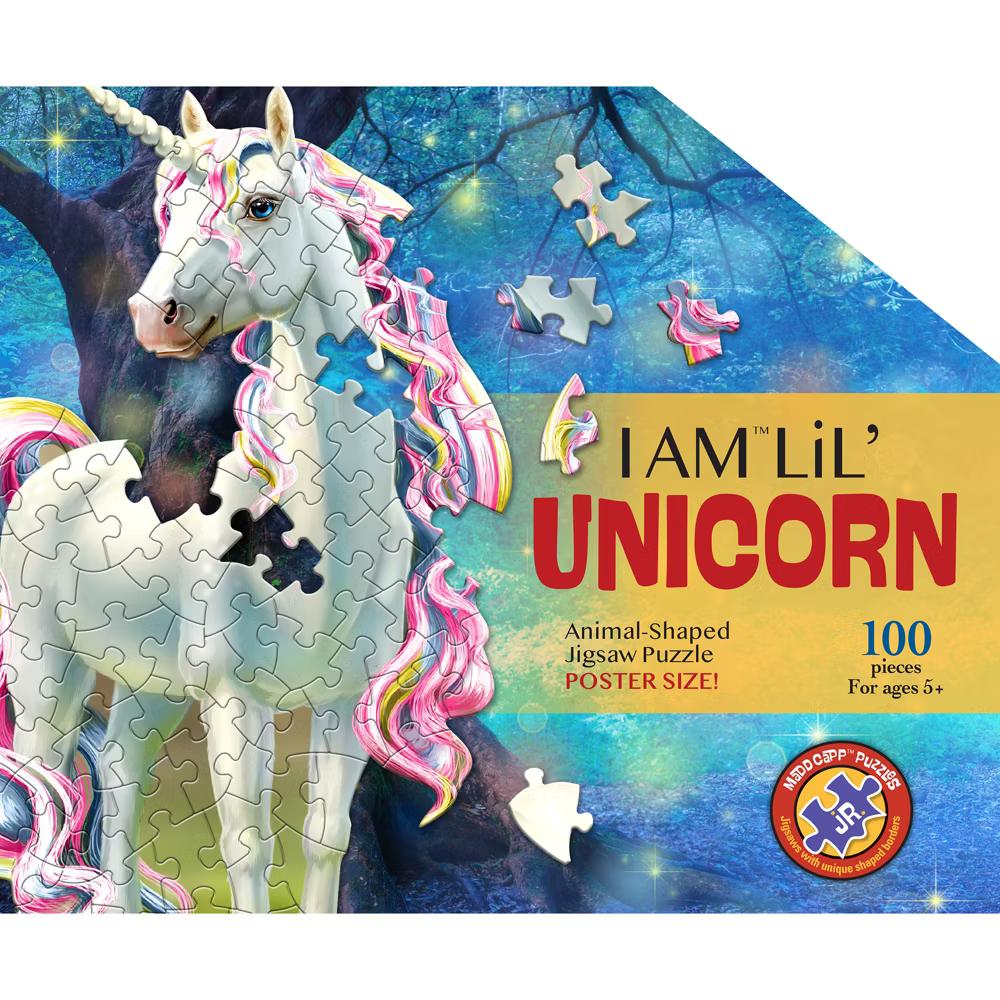 Madd Capp: I Am LiL' Unicorn - 100 Piece Puzzle - Kids Creature-26 X 33" - Image 6