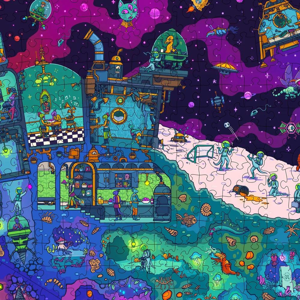 Magic Puzzle Company The Coveted Comet Jigsaw Puzzle - 1000pc - Image 4