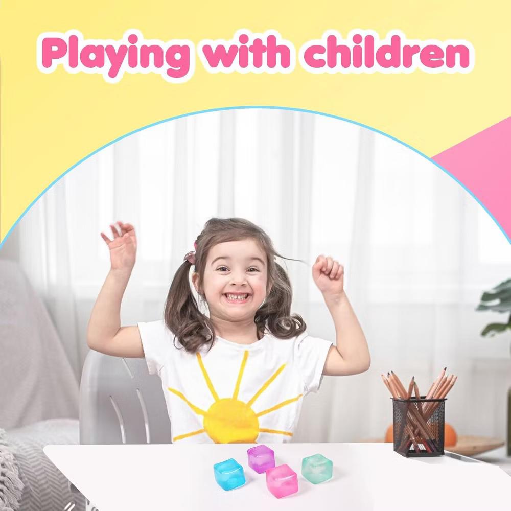 Link Cube -Sensory Squeeze Toy with Super Solid Squish - Image 9