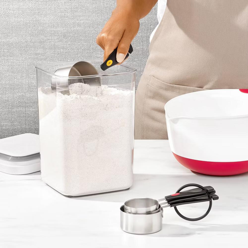 Stainless Steel Measuring Cups: 5-Piece Set, Dishwasher-Safe, Black, Lifetime Warranty - Image 6