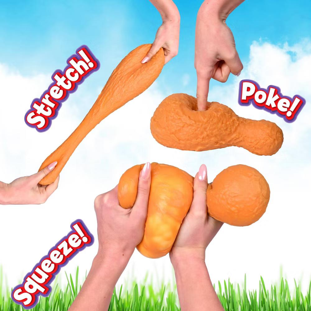 Squeeezy Fried Chicken Leg Fidget Toy - Image 2