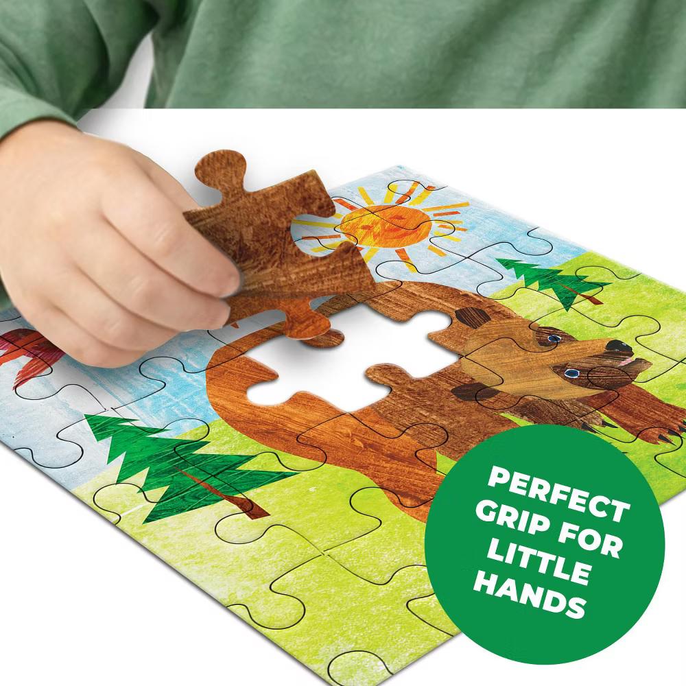 World of Eric Carle - Brown Bear 25 Piece Jigsaw Puzzle - Image 6