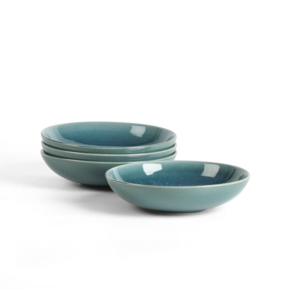 Riley 4-Piece Pasta Bowl Set Stoneware, Service for 4 - Image 11