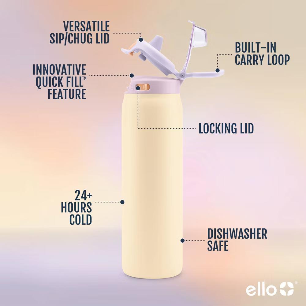 Pop and Fill Stainless Steel Water Bottle - Image 39