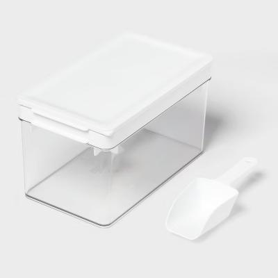 Ice Cube Tray with Lidded Bin and Scoop - Image 2