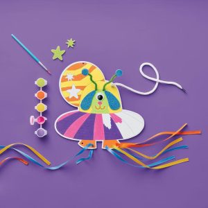 Space Dog Canvas Painting Craft Activity Kit