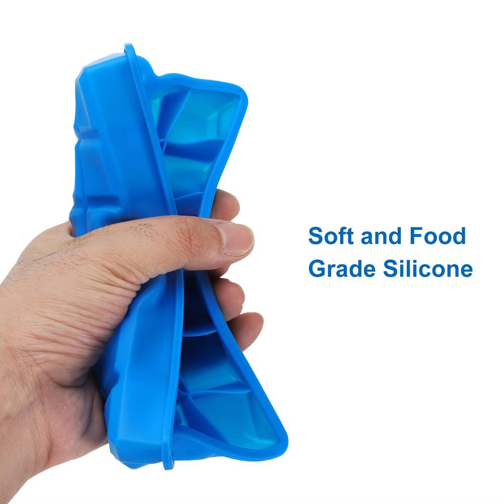 Silicone Easy Release Ice Cube Trays with Lids - Image 6