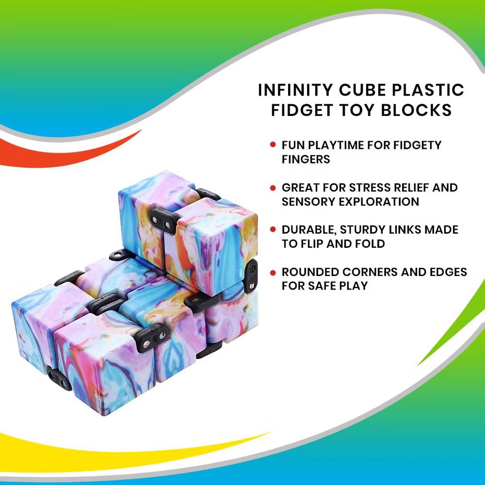 Toynk Infinity Cube Plastic Fidget Toy Blocks - Image 7