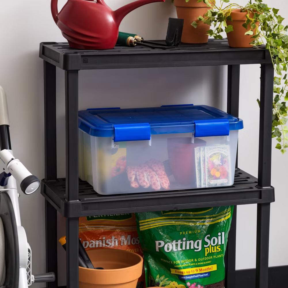 IRIS WeatherPro Plastic Storage Bin with Lid - Image 11