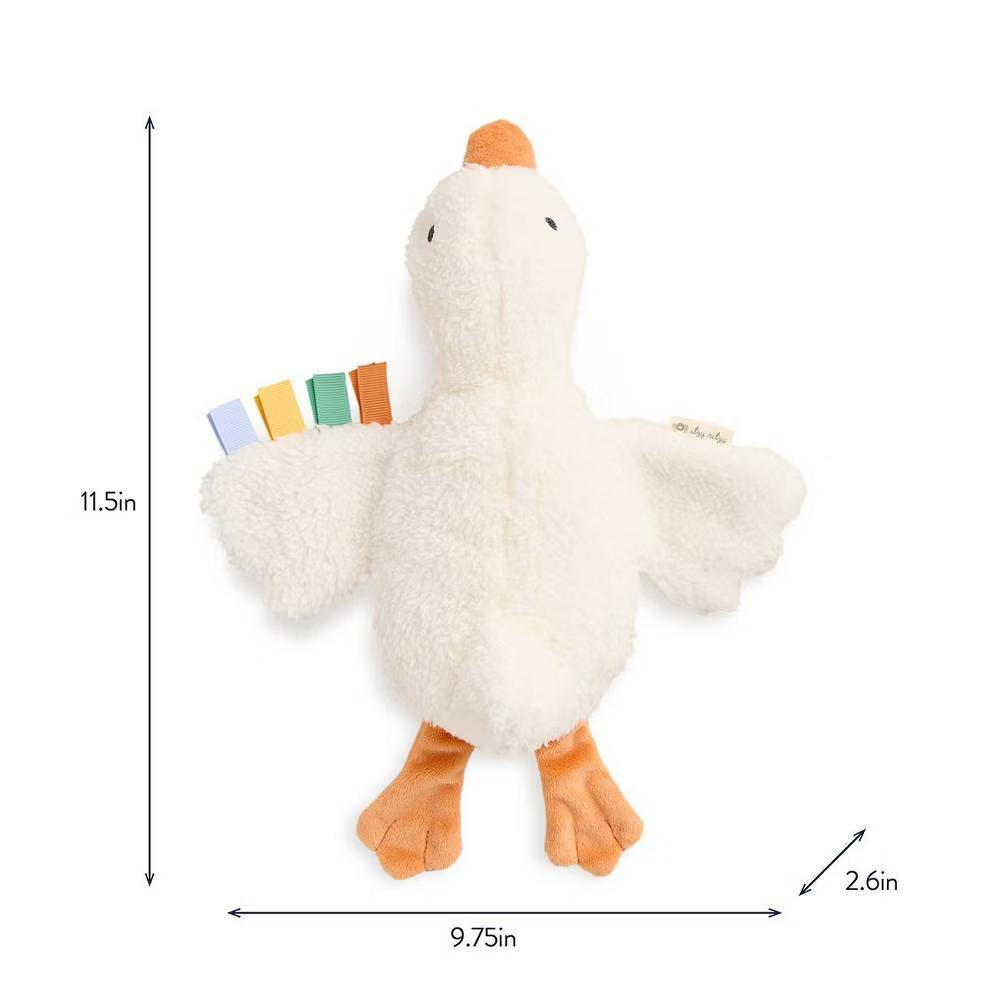 Huggable Goose Plush Stuffed Animal: 11.75 Inches Tall, Farm Animals Theme