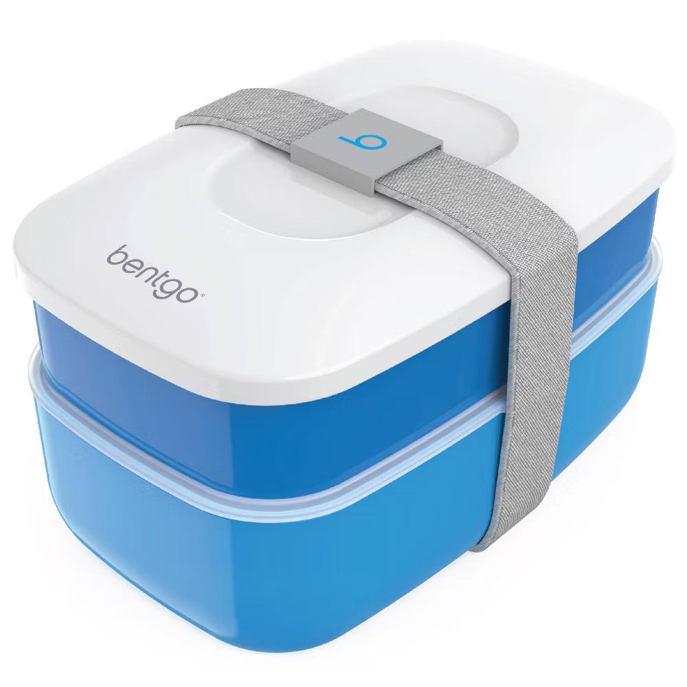Classic All-in-One Stackable Lunch Box Container with Built in Flatware - Image 11