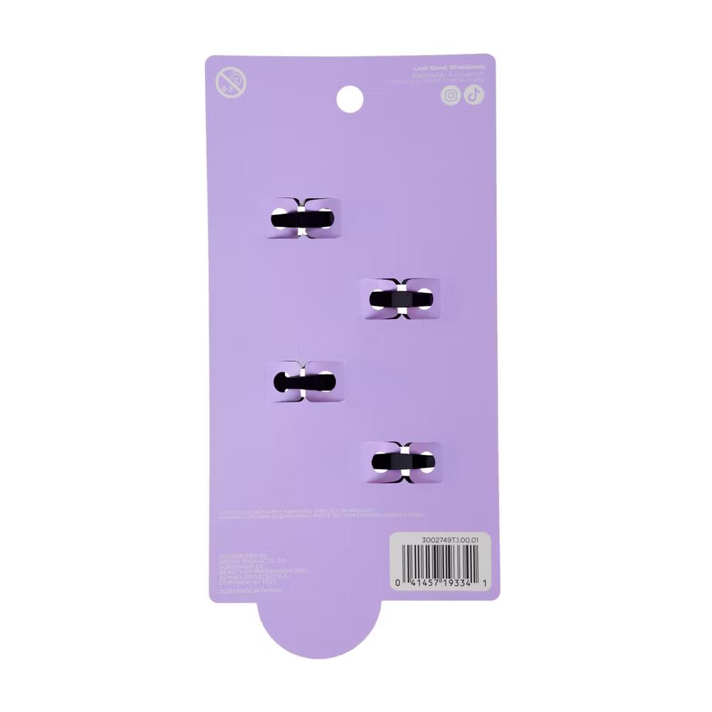 Black Snap Clips - Flexihold - 6ct - Image 3