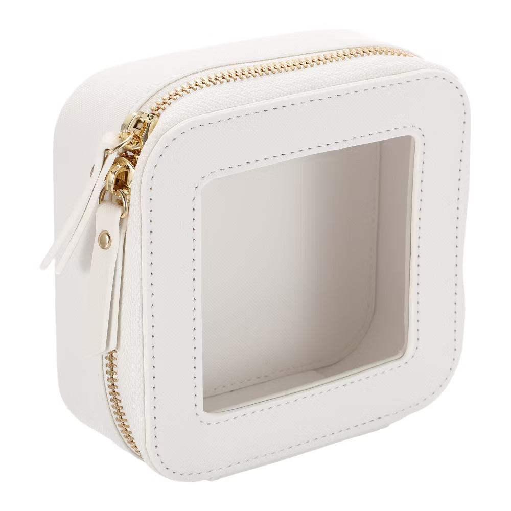 Waterproof Clear Travel Toiletry Organizing Makeup Bag 5" x 5" - Image 19