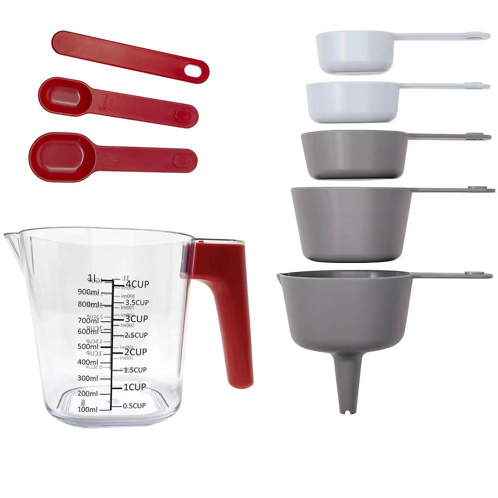 Norpro Nested Measuring Cups and Spoons, 9 Piece Set - Image 3