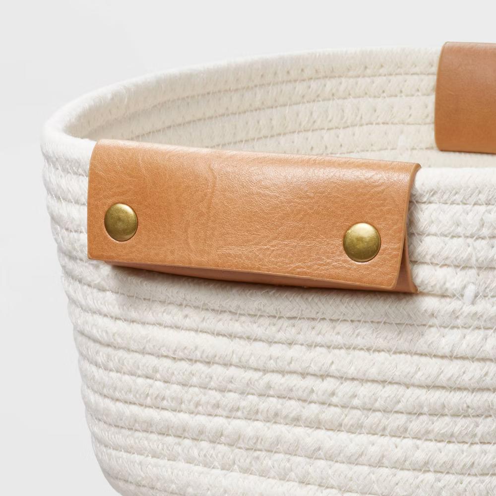 11" Small Coiled Rope Cream - Image 5