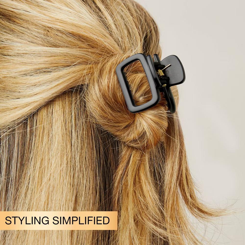 Mixed Shape Mini Claw Clips - All Hair - 4pcs: Hair Styling, Fashion, Securing Hair - Image 6