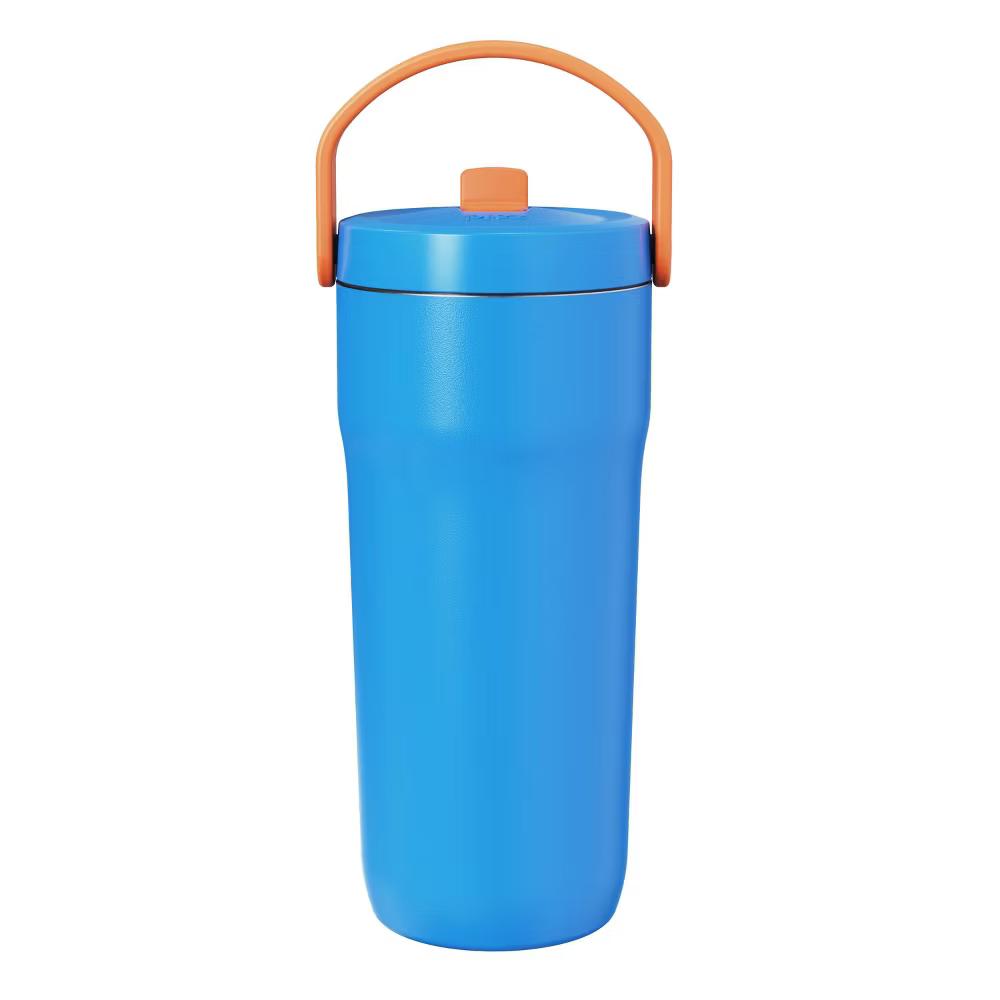 20 fl oz Stainless Steel Sutton Vacuum Flex Grip Siply Tumbler - Image 4