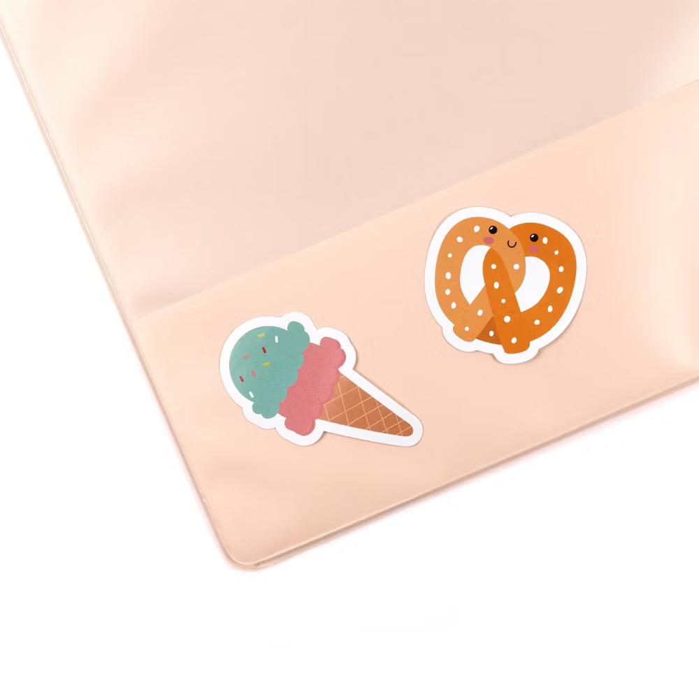 Yoobi Evolve 15pk Stickers - Food, Teacher Rewards, School Supplies