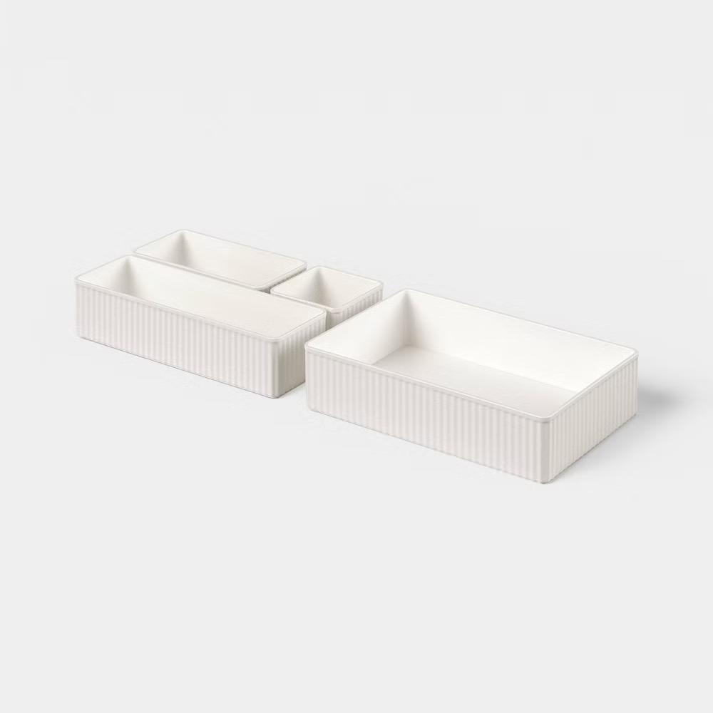 Set of Desk Drawer Organizers