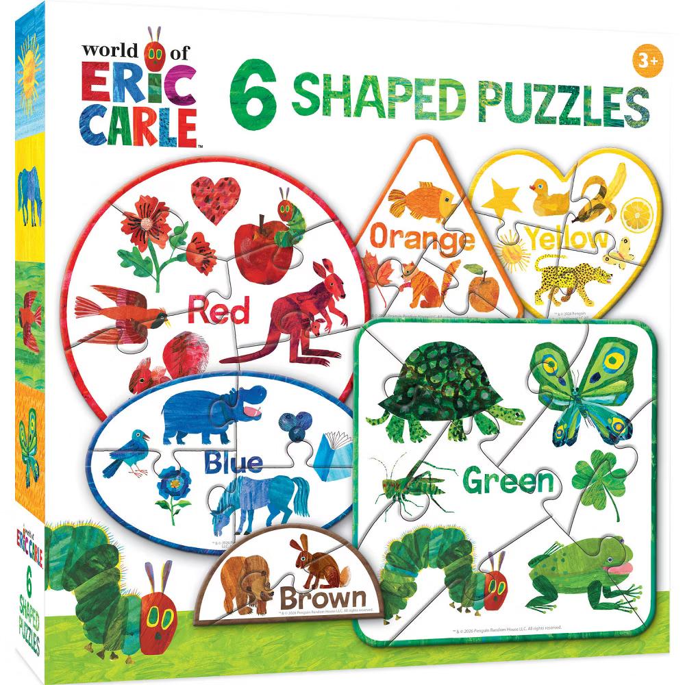 Eric Carle - Colors 6-Pack Mini Shaped Puzzles - Image 4
