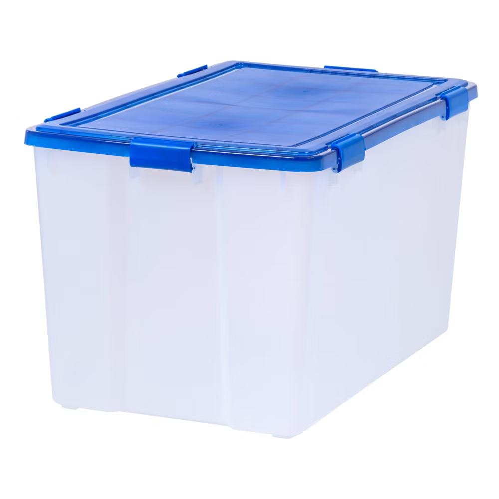 IRIS WeatherPro Plastic Storage Bin with Lid - Image 65