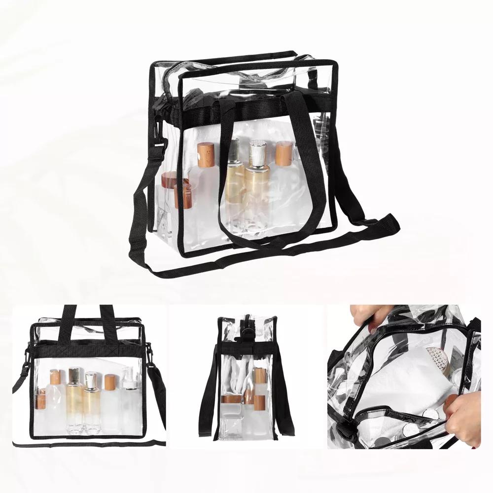 Zipper Clear Makeup Bag 1 Pc - Image 4