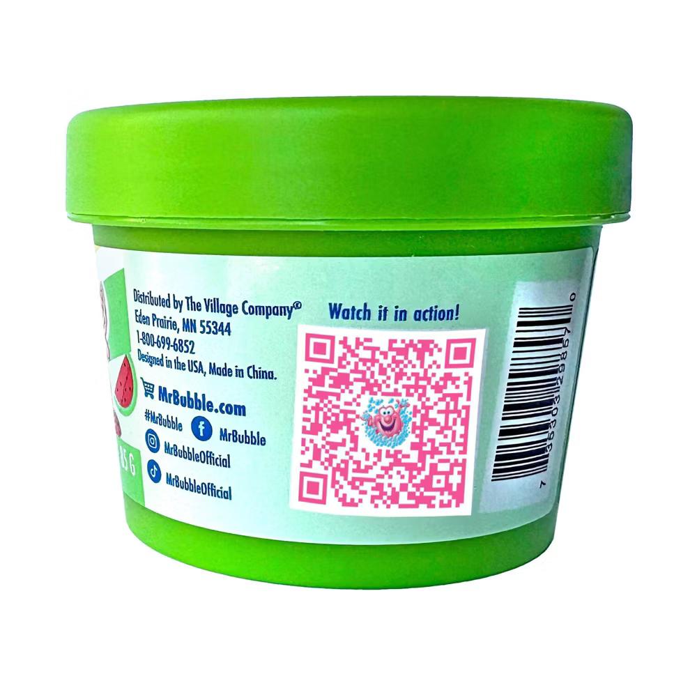 Mr. Bubble Watermelon Soapy Bath Dough for Kids' - 3oz: Sensory Development, Bath Toy - Image 6