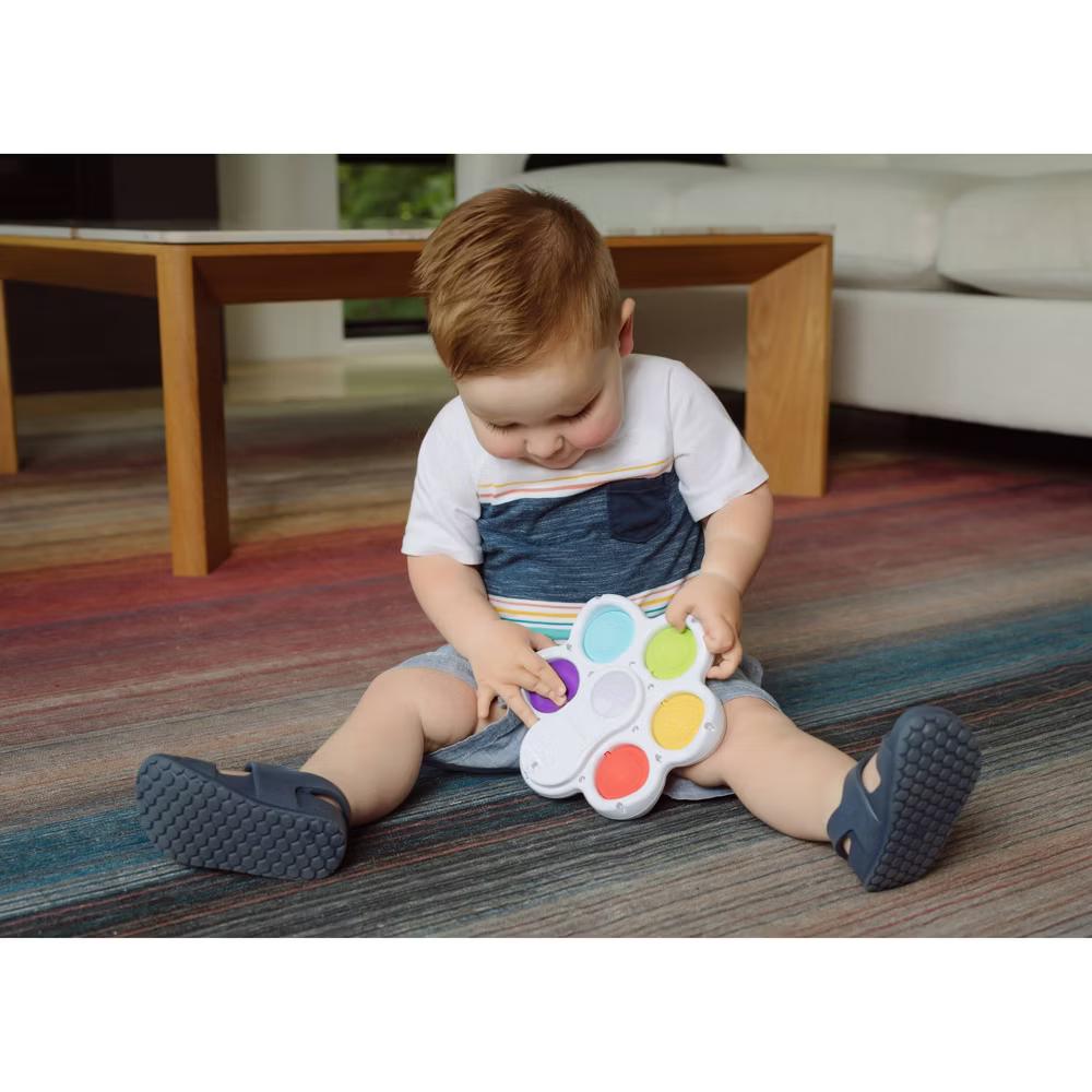 Pop It & Learn - Lights, Sounds, Sensory!: Problem Solving, Fine Motor Skills, Silicone