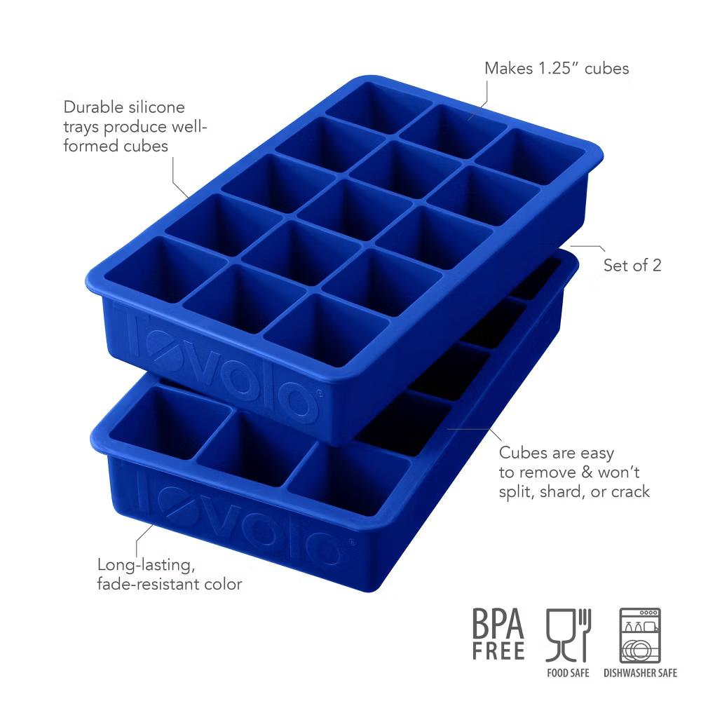 Set of 2 Perfect Ice Cube Trays - Image 15