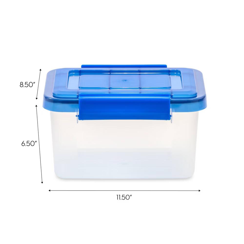IRIS WeatherPro Plastic Storage Bin with Lid - Image 56