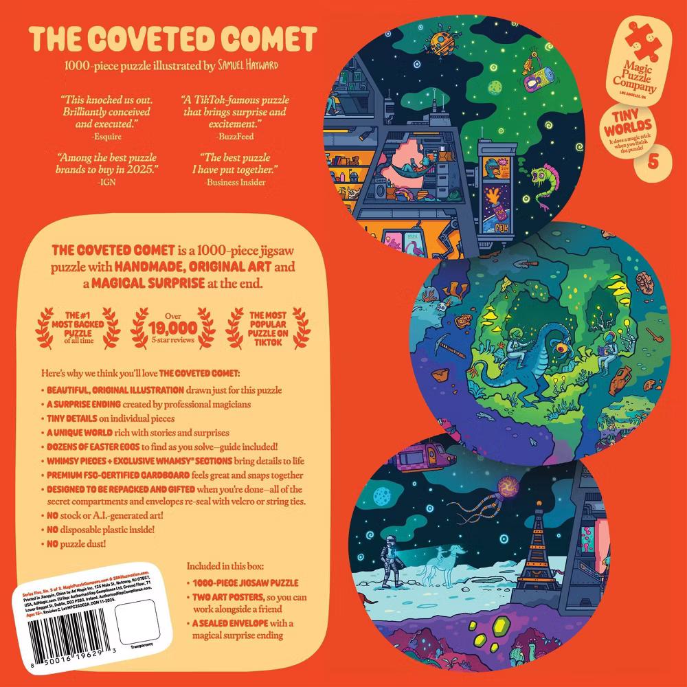 Magic Puzzle Company The Coveted Comet Jigsaw Puzzle - 1000pc - Image 2