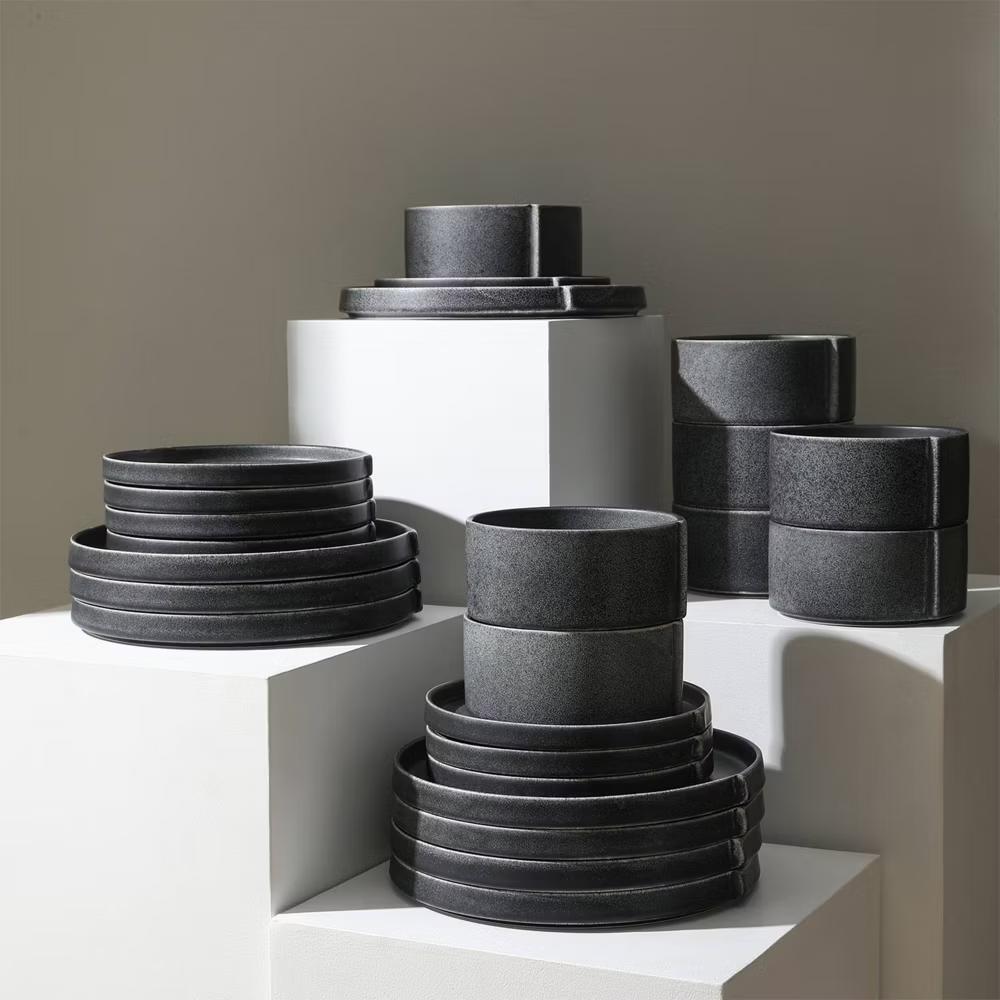 24pc Bao Stoneware Dinnerware Set - Image 14