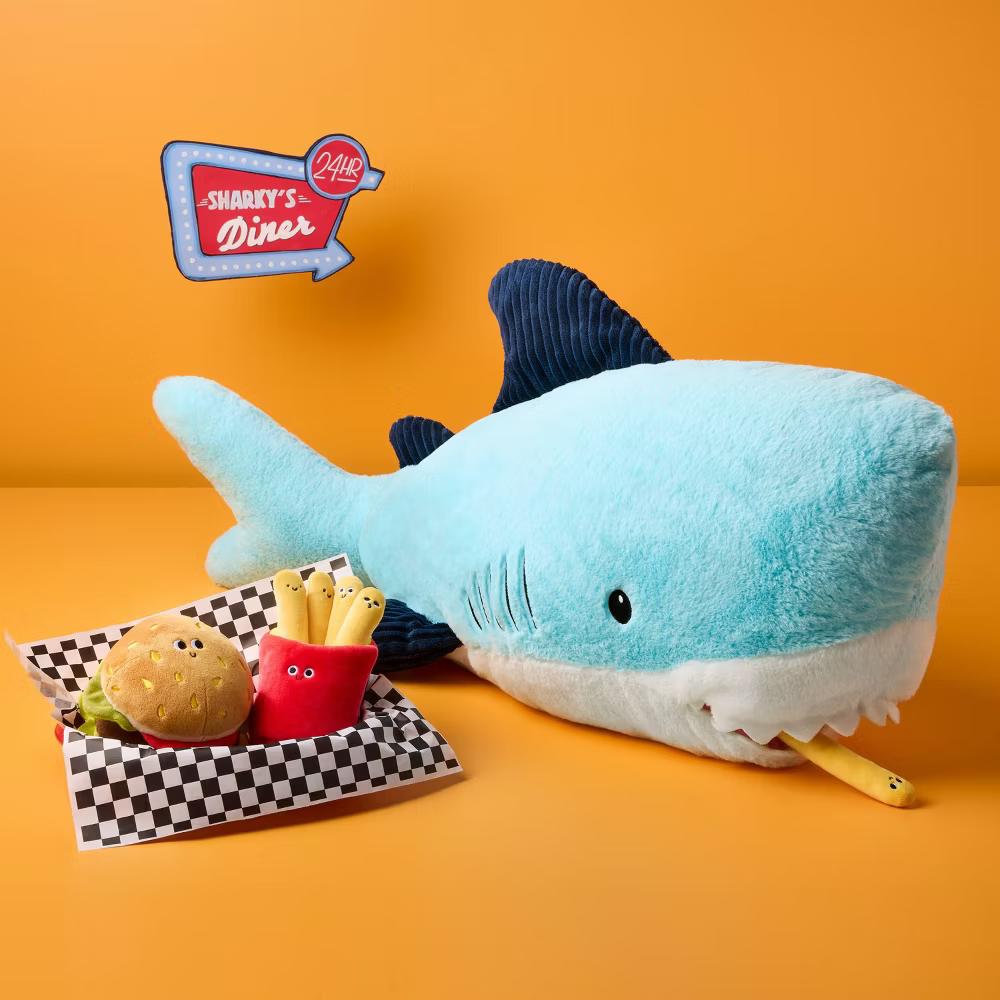 10" Jumbo Shark Stuffed Animal - Image 3