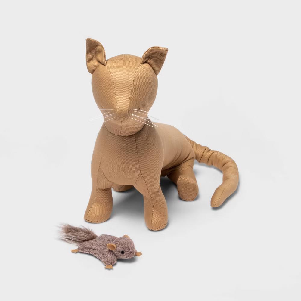 Flying Squirrel Cat Toy - Catnip Inside, Plush Toy, Pounce Activity - Image 3
