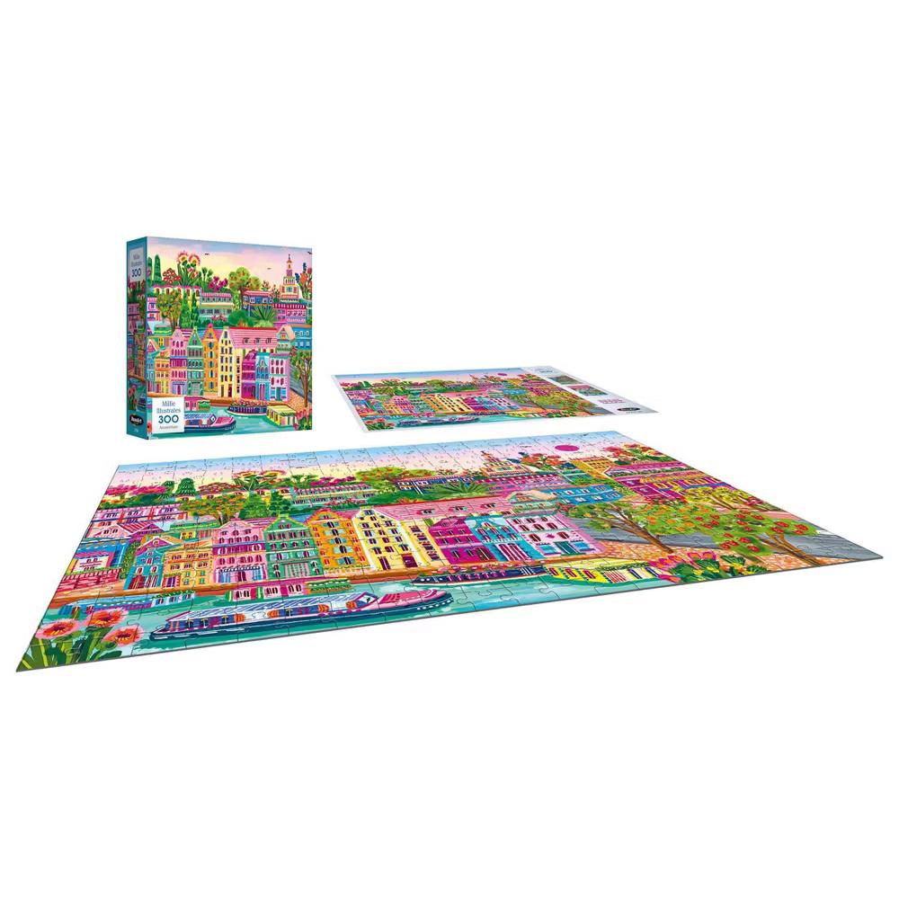 Millie Illustrates 300pc - Amsterdam Jigsaw Puzzle - Image 2