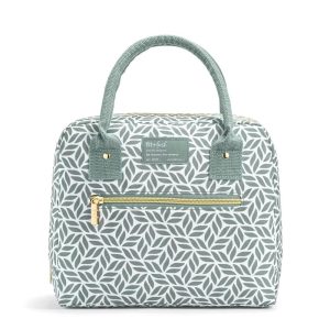 Bloomington Lunch Bag - Sage Tesselating Geo: Insulated Lunchbox Set