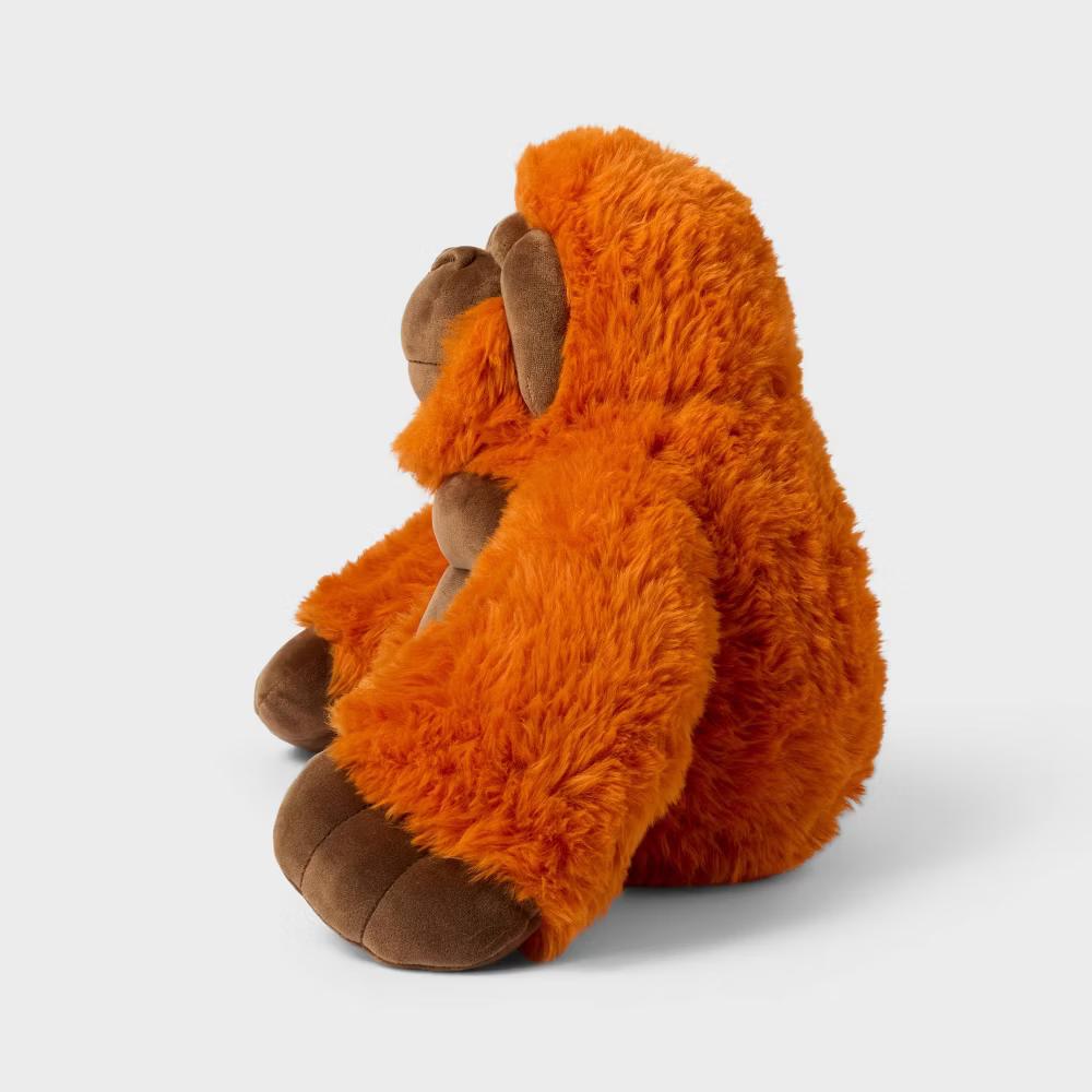 10" Orangutan Stuffed Animal - Image 2