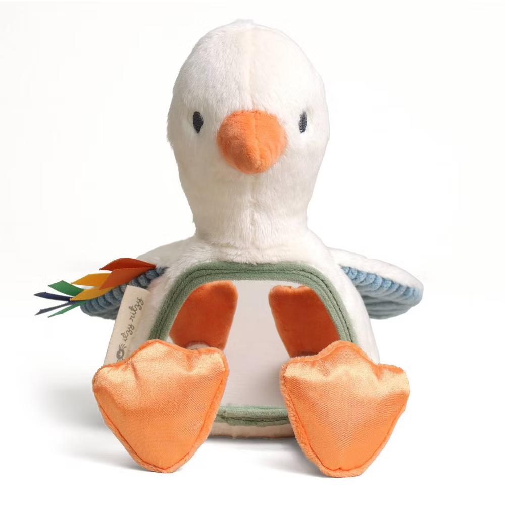 Bitzy Sensory Tummy Time Mirror Toy - Image 7