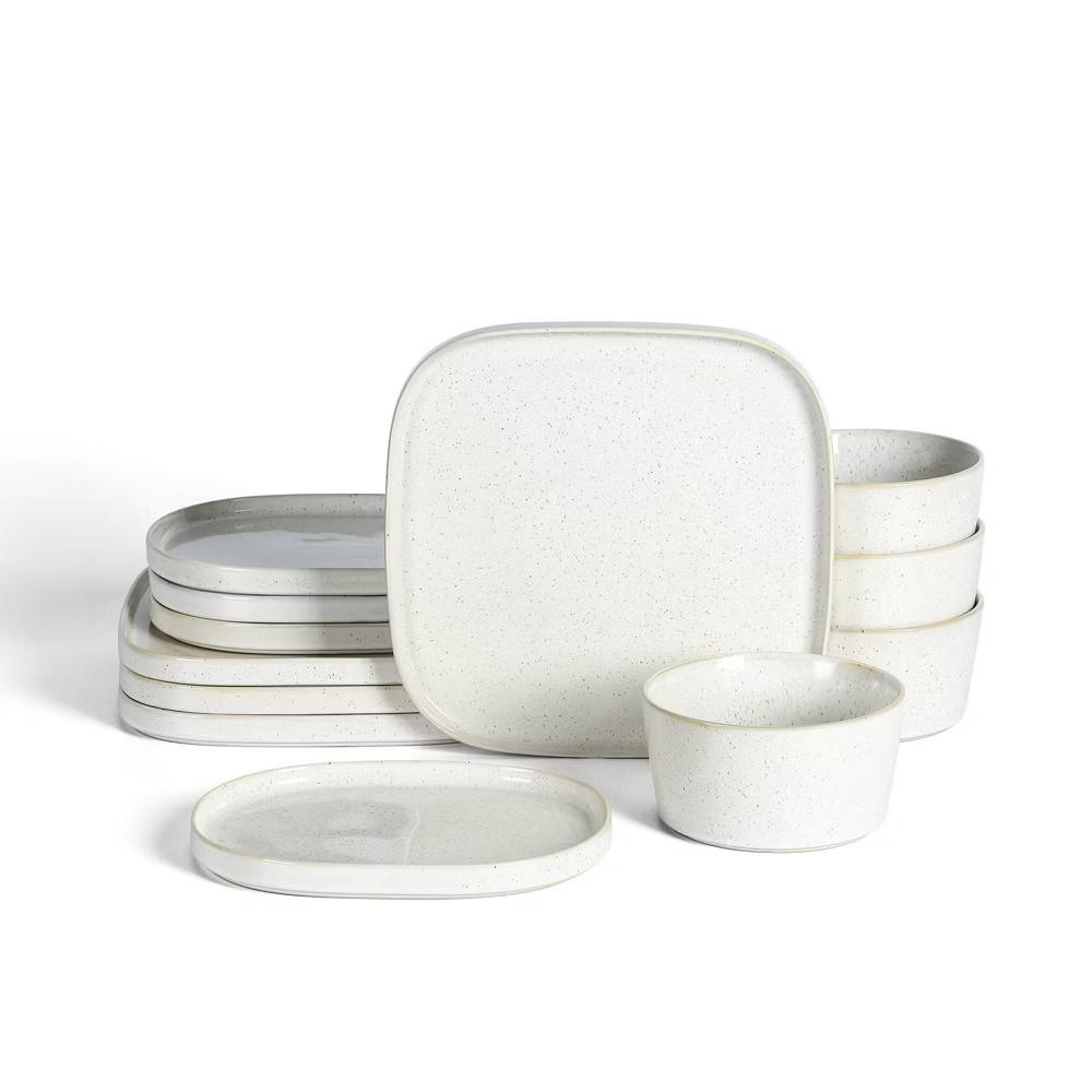 12pc Cairo Stoneware Dinnerware Set - Image 21