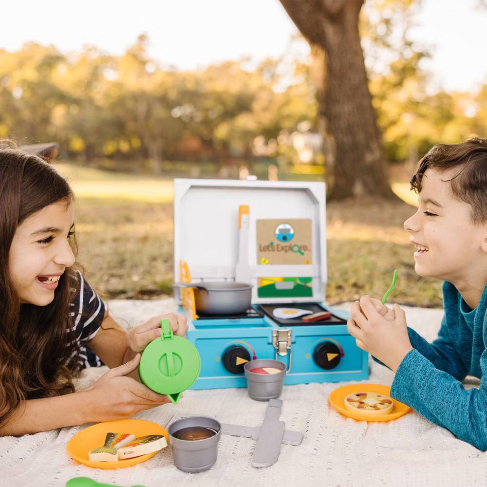 Let's Explore Camp Stove Play Set – 24pc - Image 8