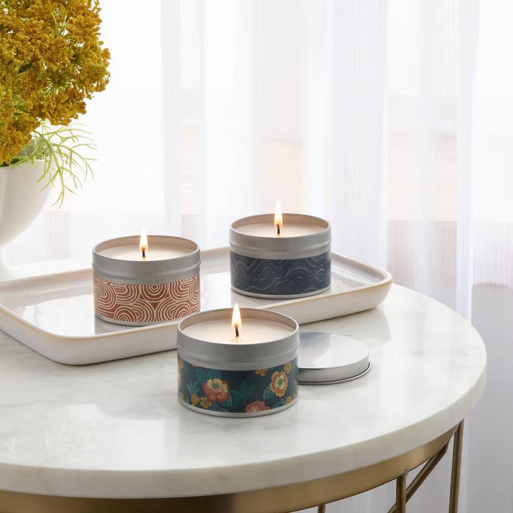 3pk Tin Candle Gift Set - Image 5