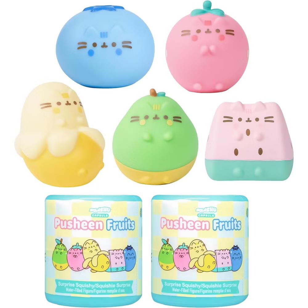 Capsule Pusheen The Cat Surprise Blind Toy Squishy Collectible Figurine SquiSHU Series 5 - Fruits - Image 8