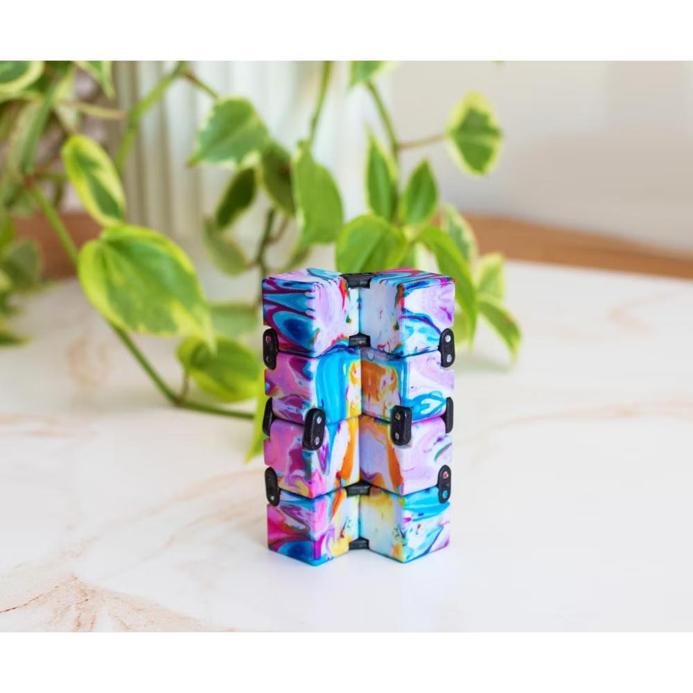 Toynk Infinity Cube Plastic Fidget Toy Blocks - Image 6